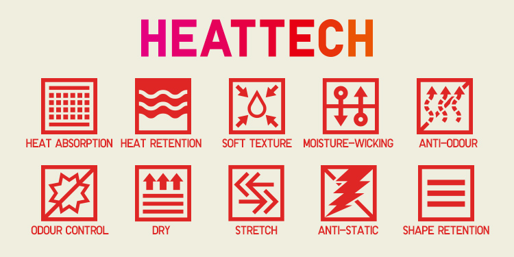 Light, warm, and comfortable. High-performance HEATTECH innerwear.