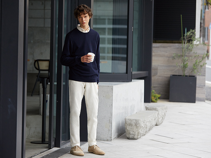 MEN SLIM-FIT CHINO PANTS