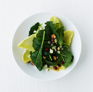 Frisée and Apple Salad with Hazelnut Vinaigrette