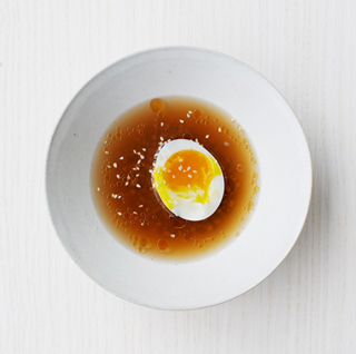 Buckwheat Soup with Six-Minute Eggs