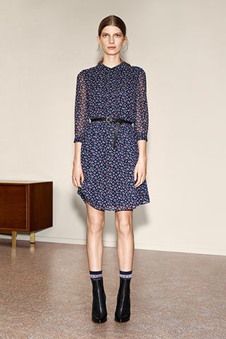 쉬폰프린트원피스(7부)