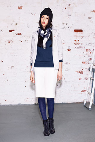 울트라스트레치데님펜슬스커트