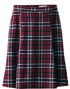 IDLF울블렌드체크스커트