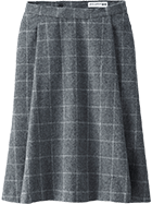 IDLF울블렌드플리츠스커트