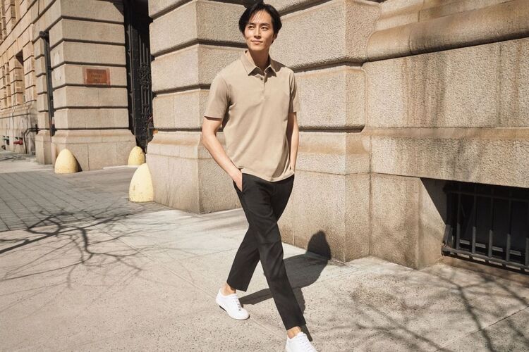 Uniqlo poloshirt on sale herren