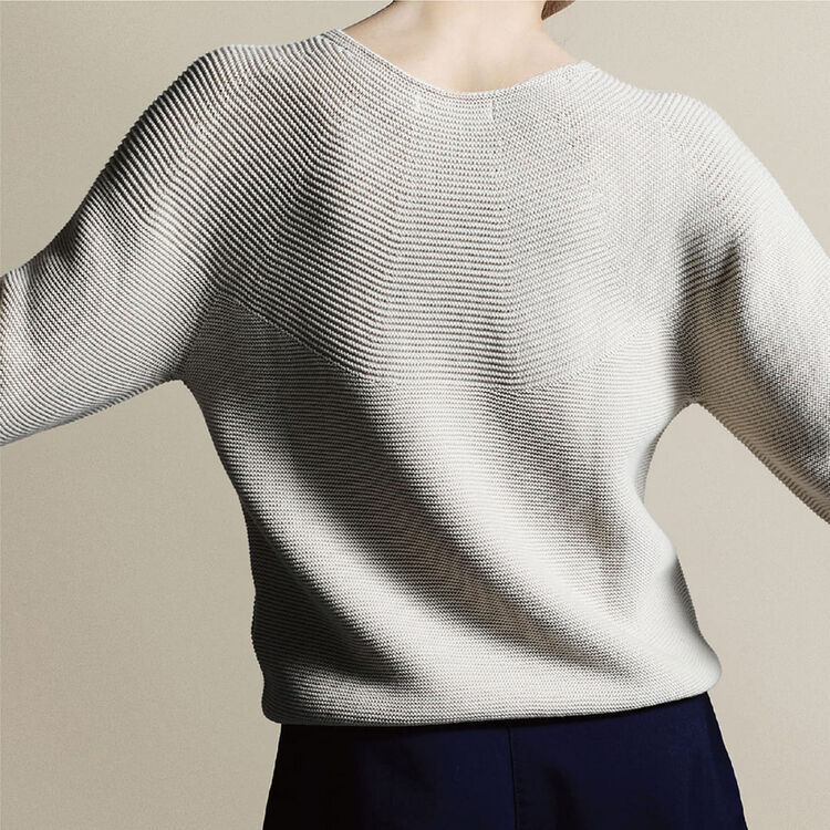 Uniqlo 3d knit sweater hot sale