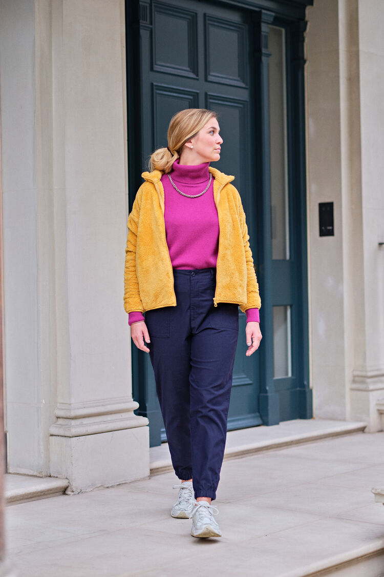 uniqlo teddy fleece jacke