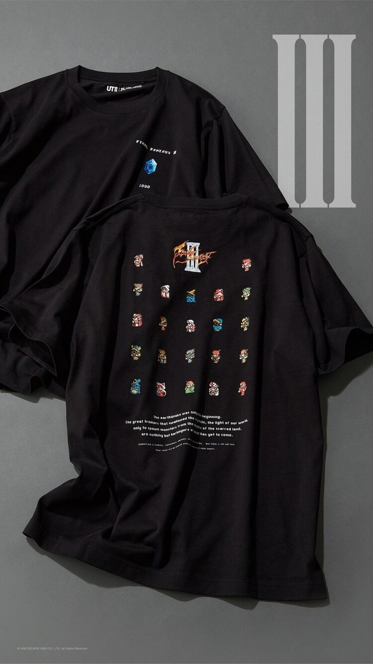 camisetas final fantasy uniqlo