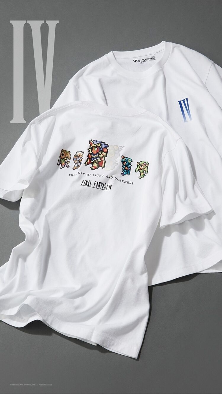 camisetas final fantasy uniqlo