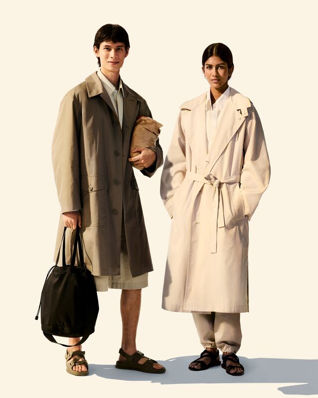 Burberry chamarra uniqlo hot sale