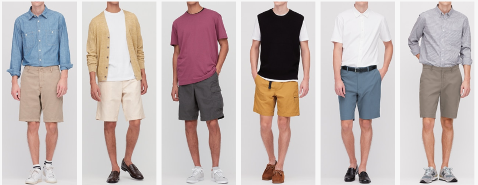 Un pantalón corto para cada ocasión | UNIQLO TODAY | UNIQLO ES
