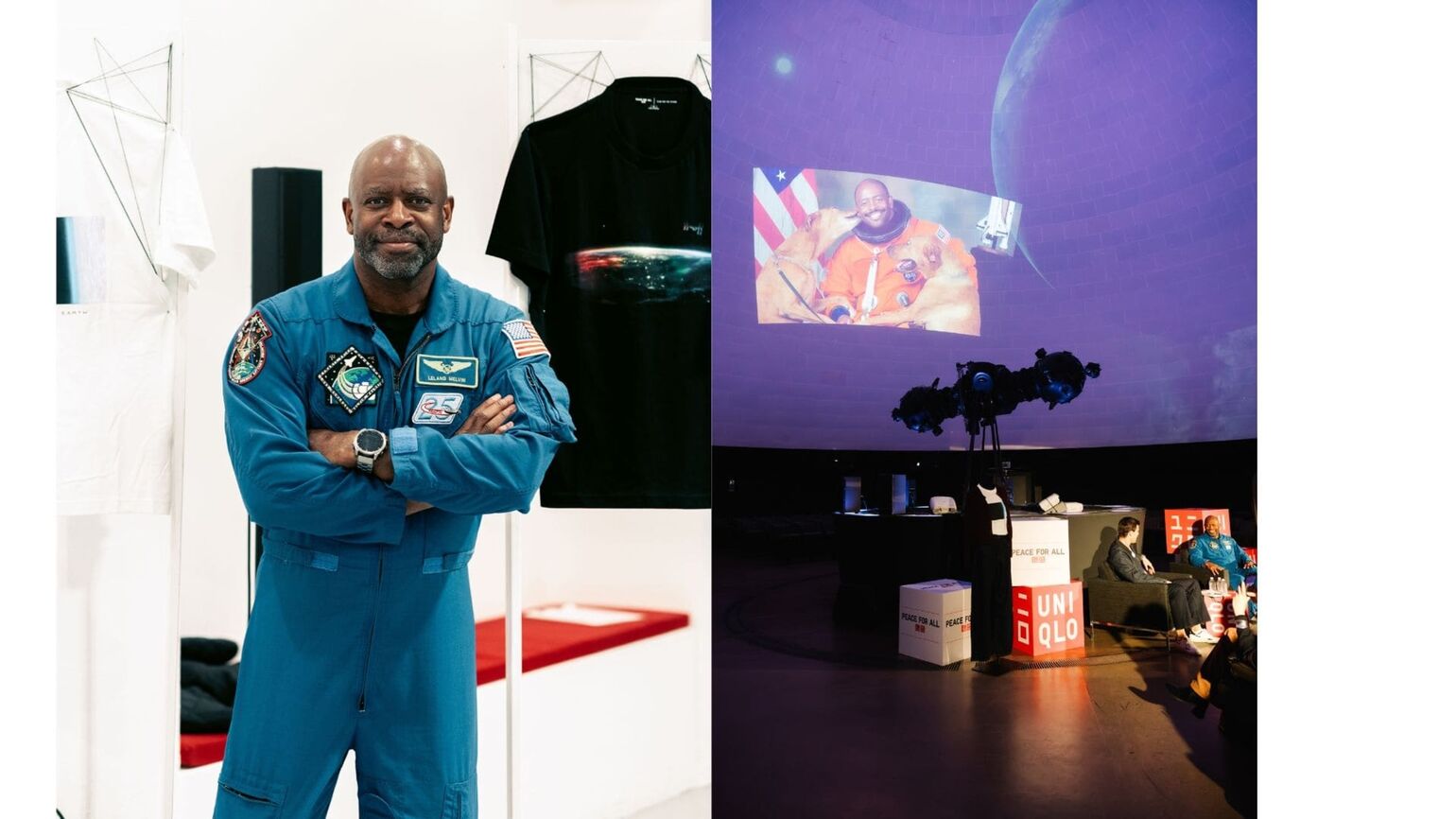 Dr Leland Melvin, astronaut