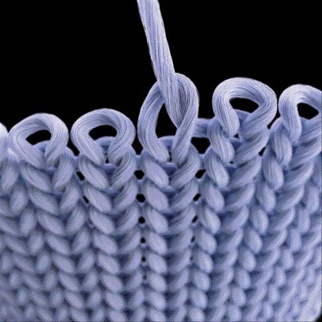 3D knit diagram