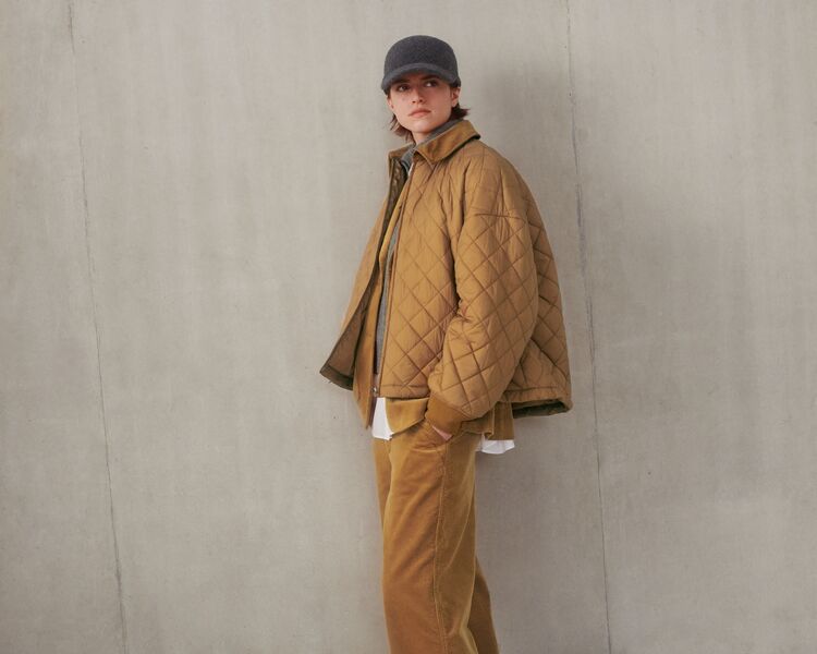 model wearing UNIQLO : C