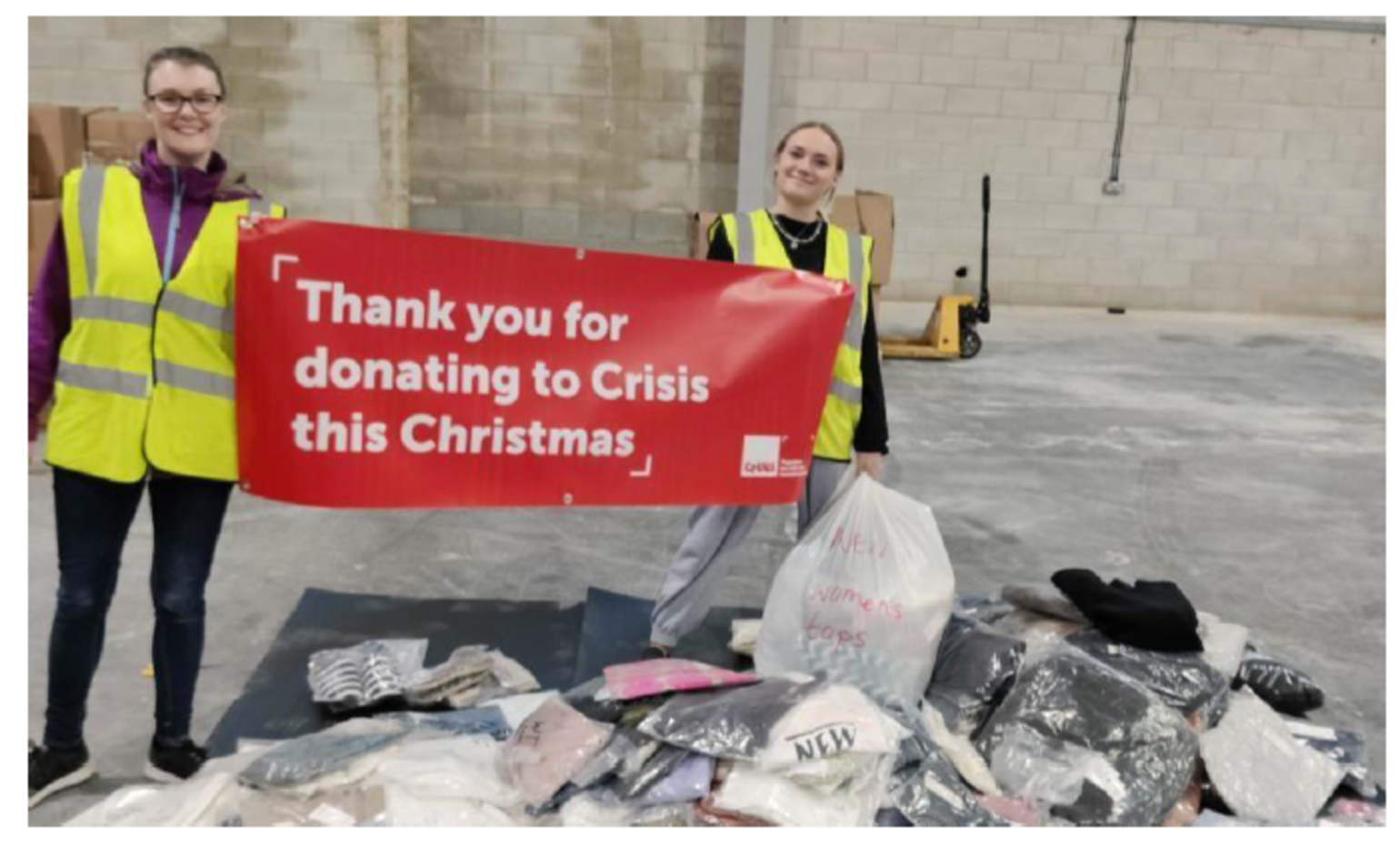 Crisis at Christmas donations