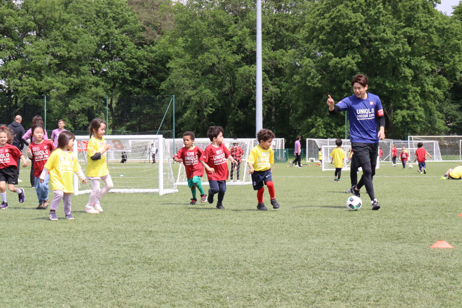 Transcending cultural and language barriers,  and nurturing children’s dreams through soccer