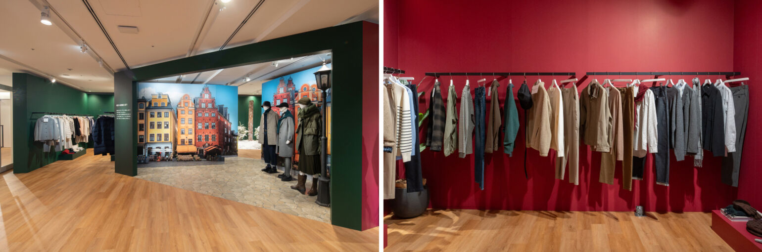 UNIQLO in Japan held a press preview event for the Autumn/Winter 2024 season