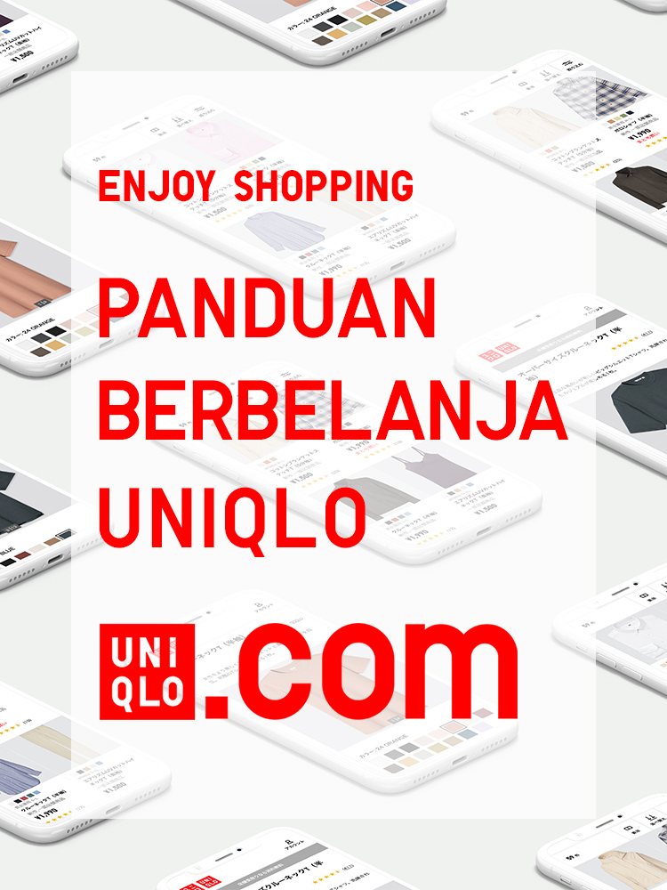 UNIQLO.com ENJOY SHOPPING UNIQLOPANDUAN BERBELANJA