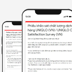 KHẢO SÁT VỀ DỊCH VỤ TẠI CỬA HÀNG