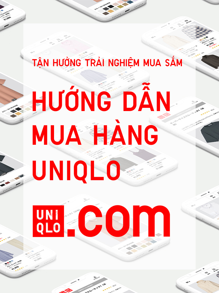 UNIQLO.com TẬN HƯỞNG TRẢI NGHIỆM MUA SẮM UNIQLOHƯỚNG DẪN MUA HÀNG