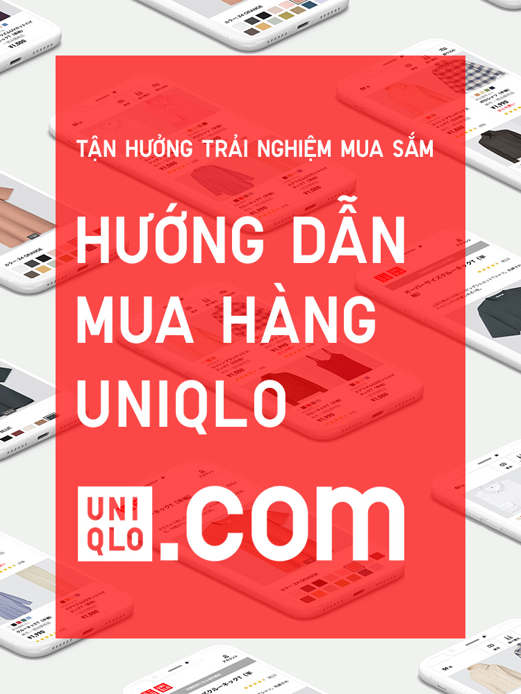 UNIQLO.com TẬN HƯỞNG TRẢI NGHIỆM MUA SẮM UNIQLOHướng dẫn mua hàng