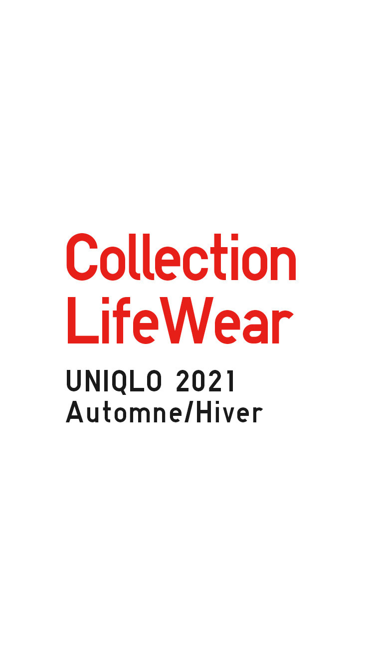 LifeWear collection UNIQLO 2021 FALL/WINTER