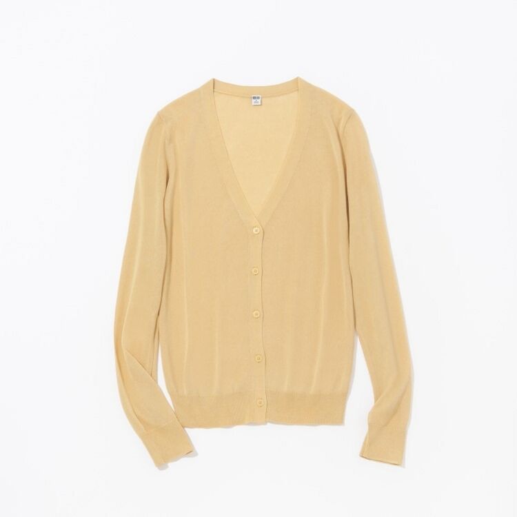 light v neck cardigan