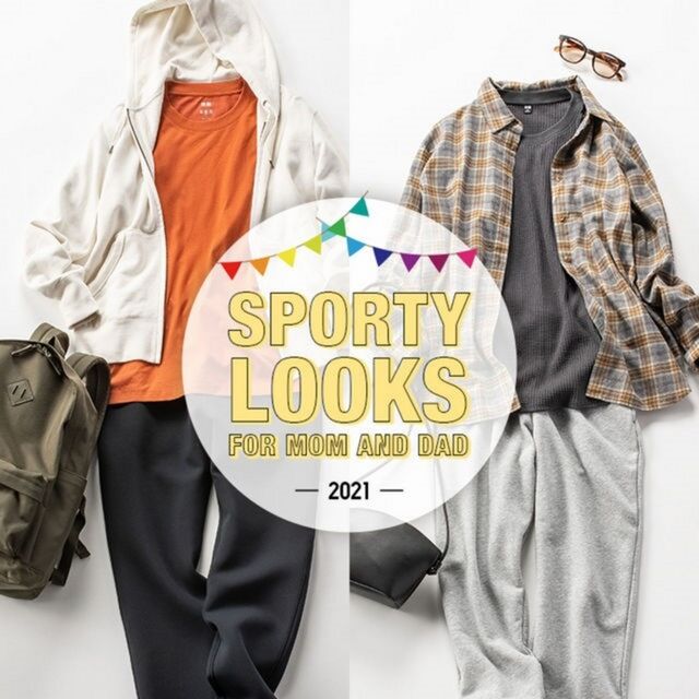Pakaian Ibu dan Ayah yang Sporty dan Stylish