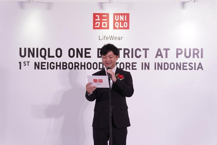 Naoki Kamogawa, President Director PT Fast Retailing Indonesia (UNIQLO Indonesia)
