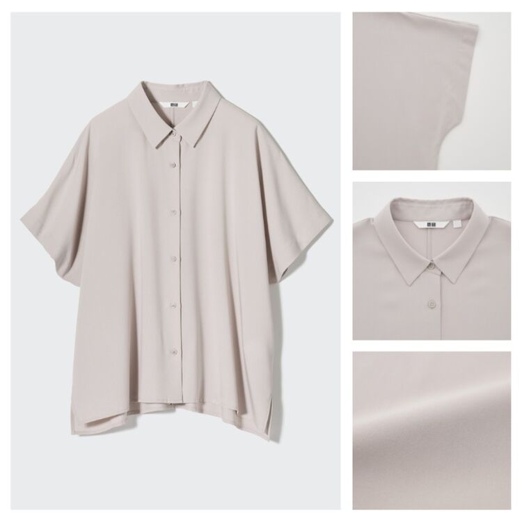 Blus Rayon Lengan Pendek