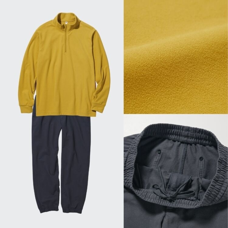 T-Shirt Fleece & Celana Jogger Jersey