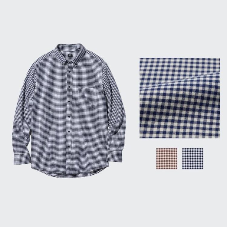 Kemeja Flannel Kotak Lengan Panjang