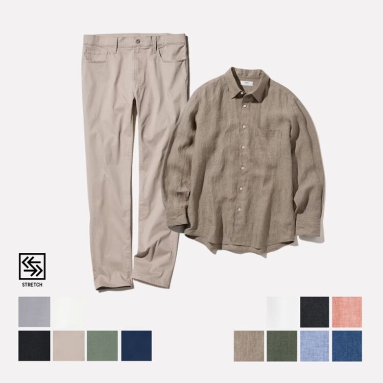 Jeans Ultra Stretch dan Kemeja Premium Linen