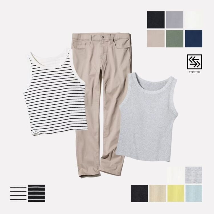 Jeans Ultra Stretch dan Crop Bra