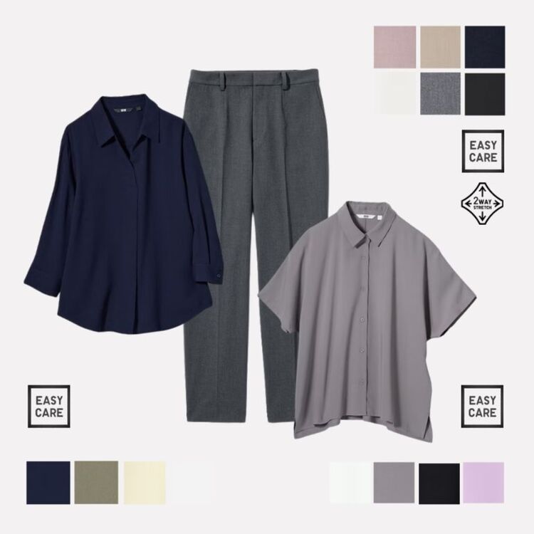 Celana Ankle Rapi & Blus Rayon