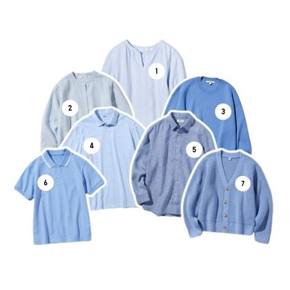 Baju Lebaran Baby Blue