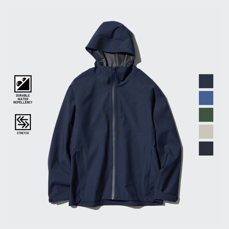 3. BLOCKTECH Jaket Parka Potongan 3D