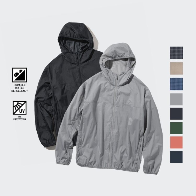 2. Jaket Parka Saku Proteksi Sinar UV Potongan 3D (Water-Repellent)