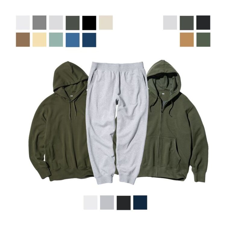 Jaket Sweat, Celana Sweat, & T-shirt Kerah Bulat