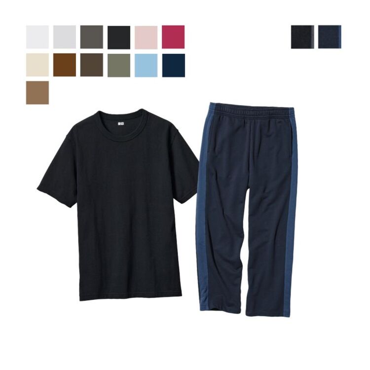 Jaket Sweat, Celana Sweat, & T-shirt Kerah Bulat 