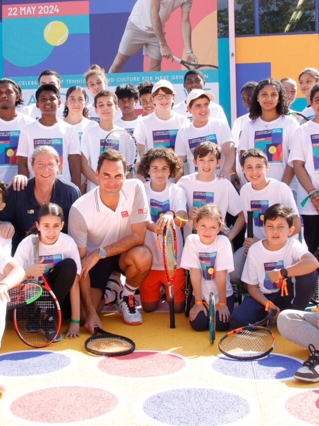 Acara Keliling Dunia Bersama Roger Federer di Prancis