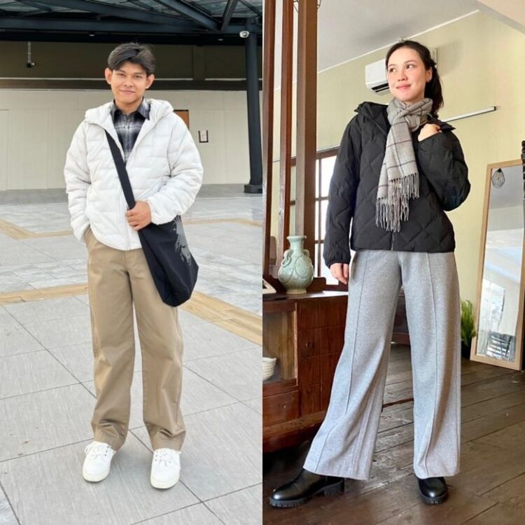 jaket puffer jacket PUFFTECH uniqlo