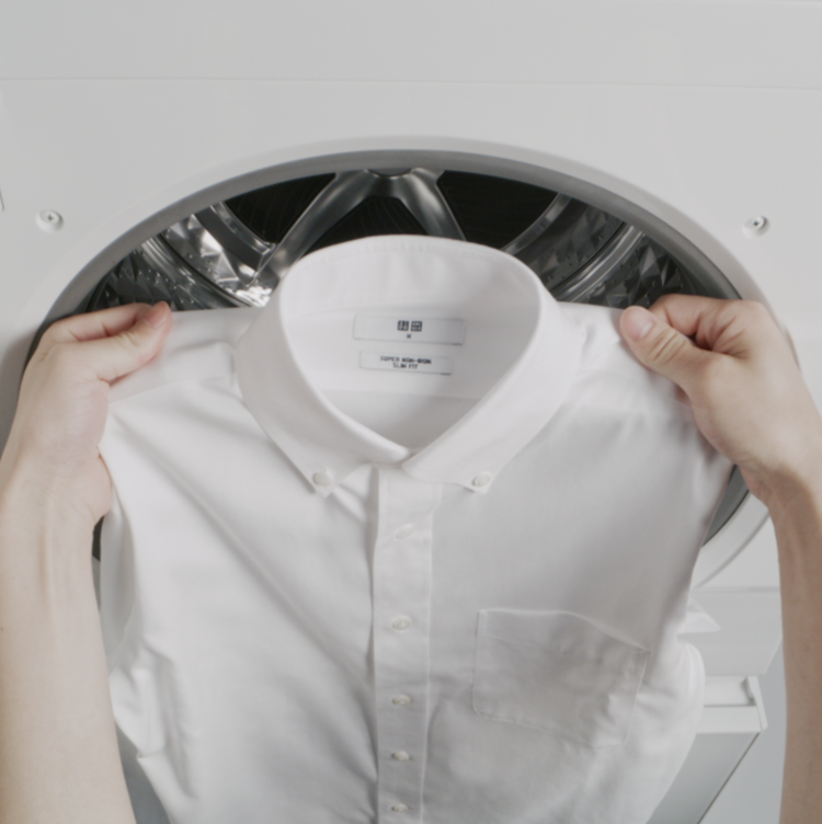 super non iron washing