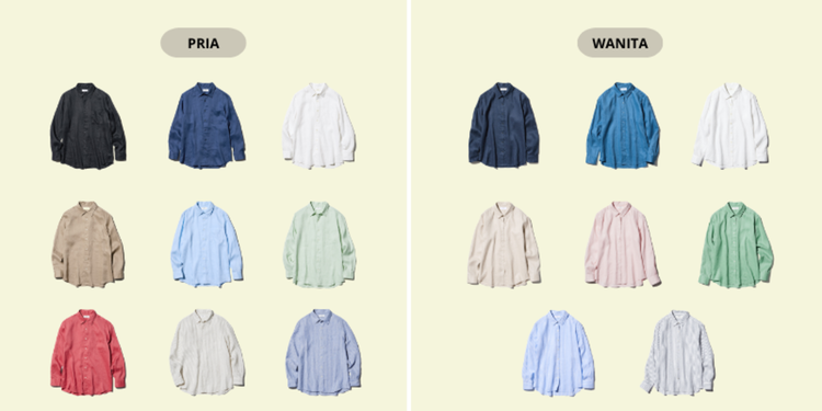 premium linen warna