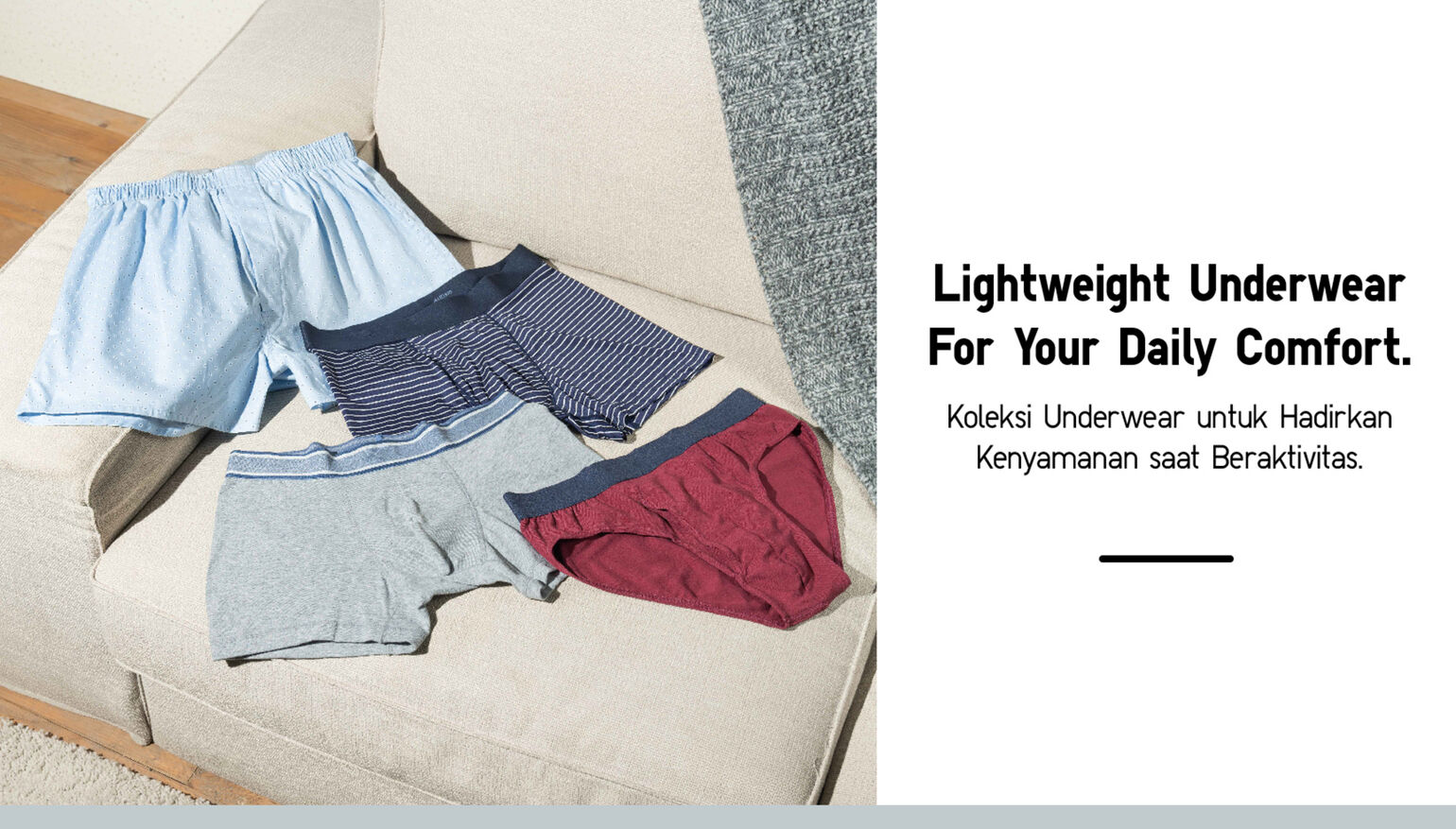 Lightweight Underwear for Your Daily Comfort