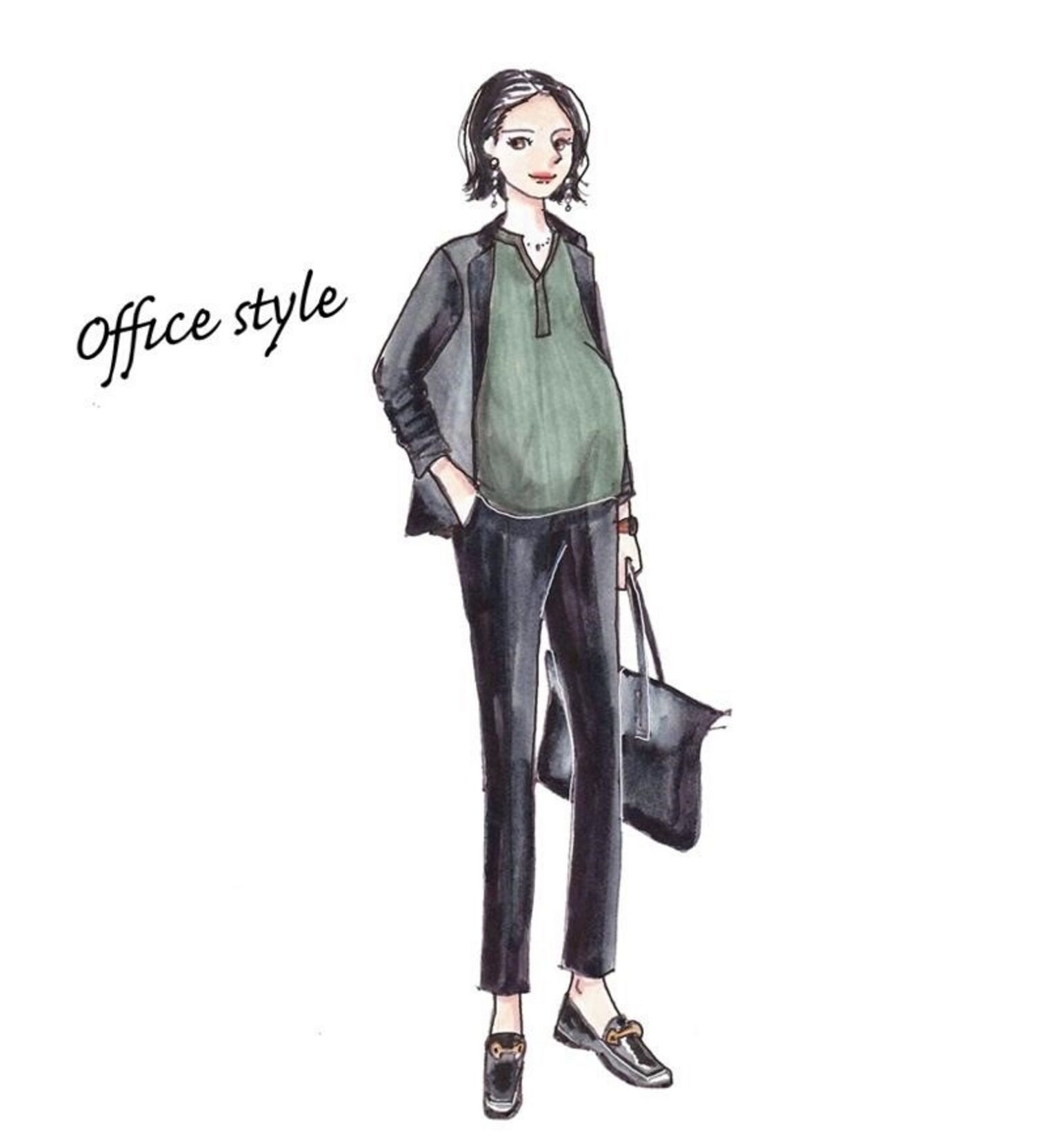 Koleksi Maternity Office Wear