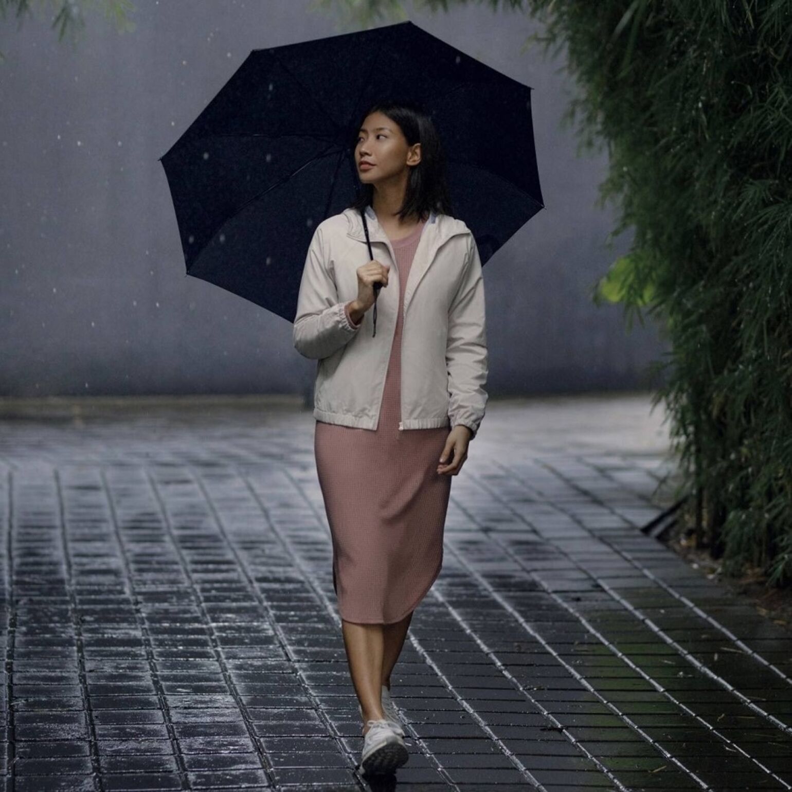 koleksi musim hujan UNIQLO