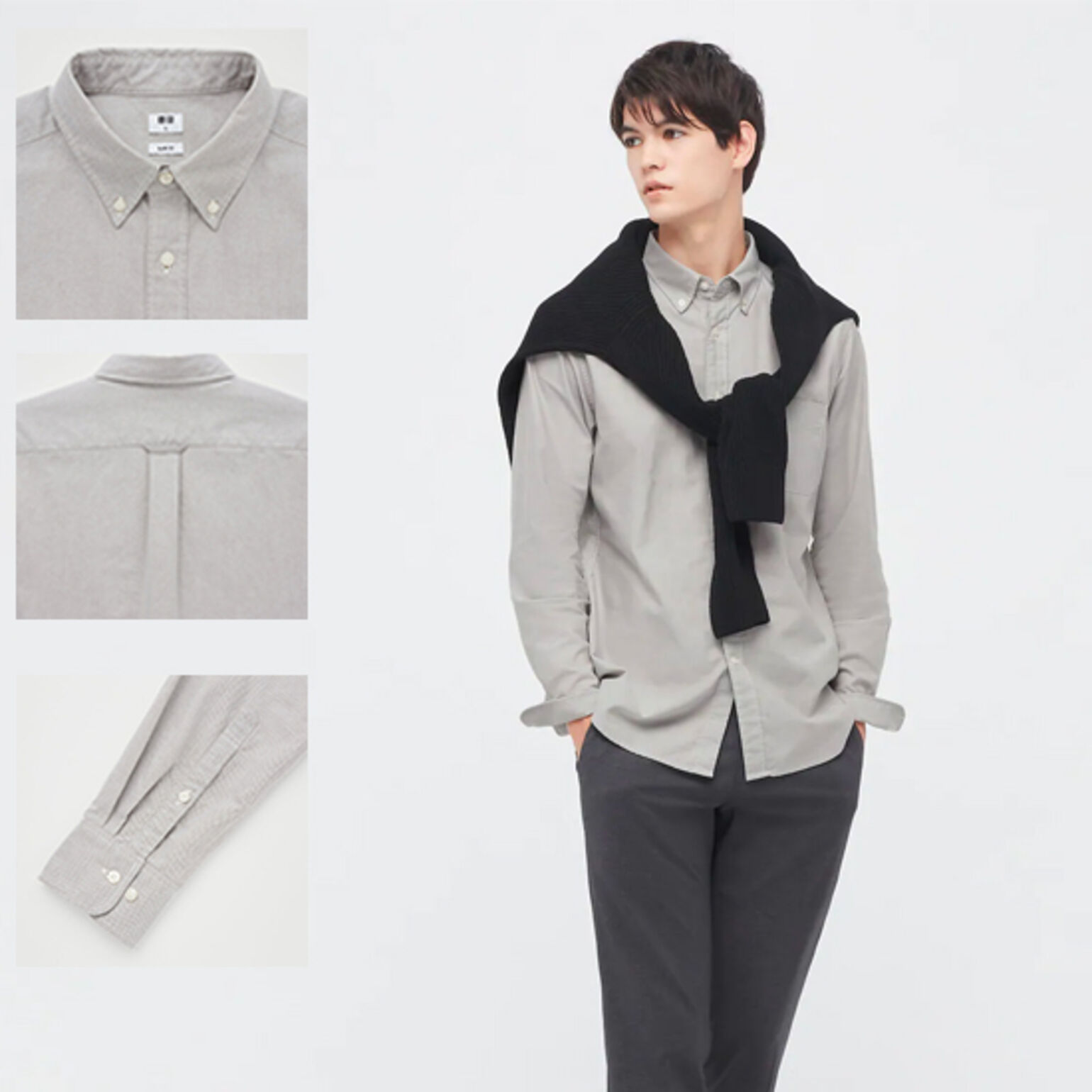 kemeja lengan panjang