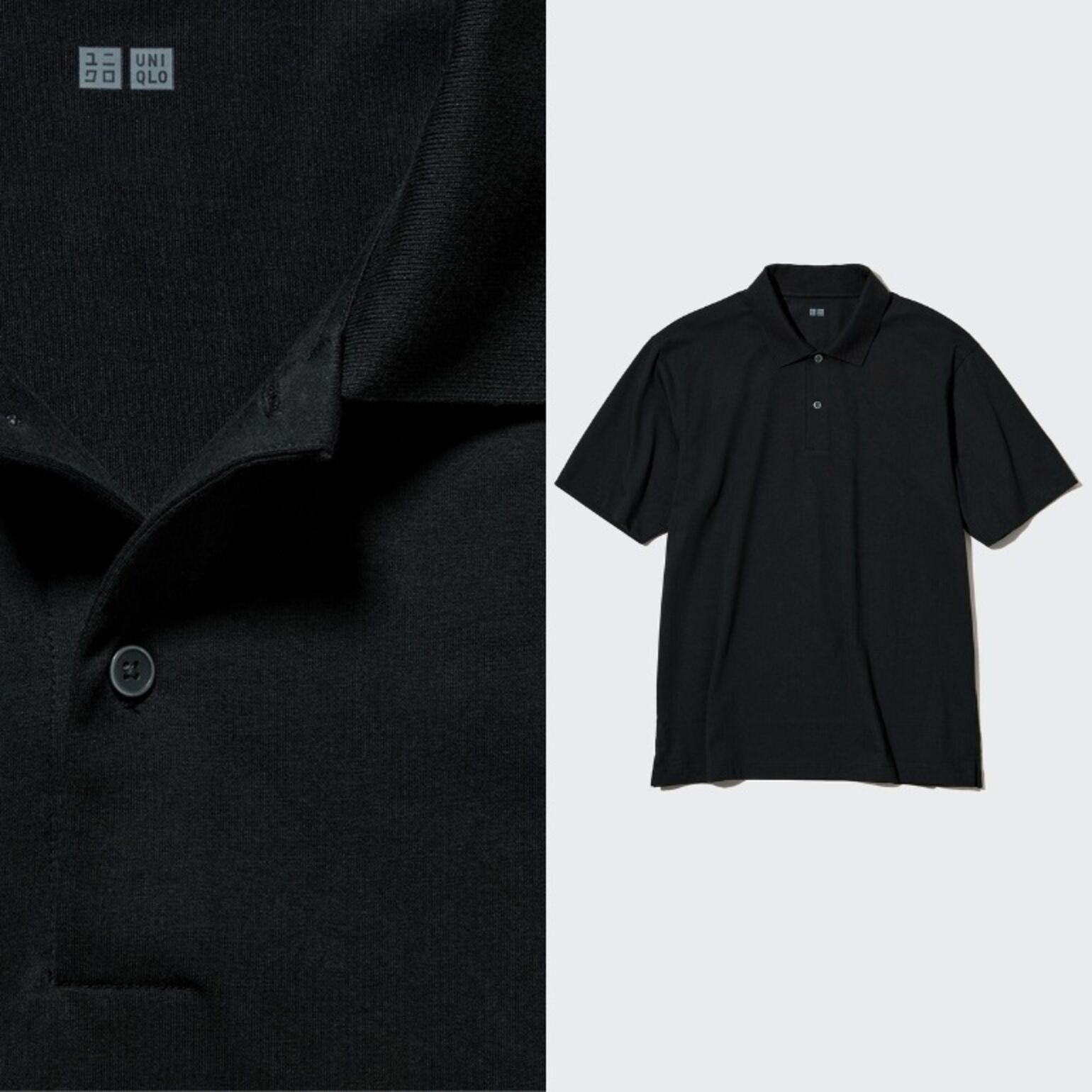 AIRism Kaos Polo Lengan Pendek