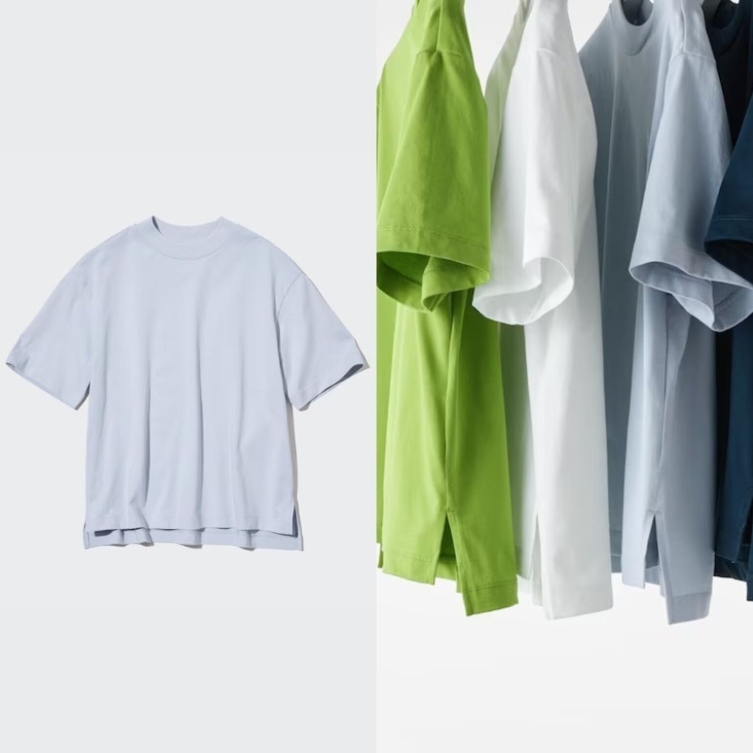 AIRism Katun T-Shirt Lengan Pendek